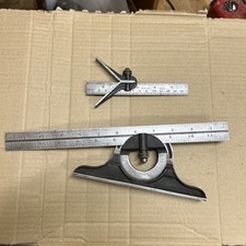 L.S. starrett , ,protractor no