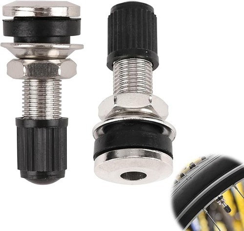 2pcs metal tyre valve stems - metal,