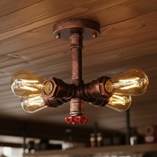 Industrial pipe ceiling light - pipe,