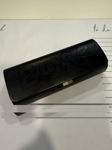 Boss black glasses case - boss,