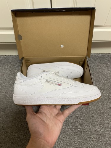 Reebok club white gum - club, c