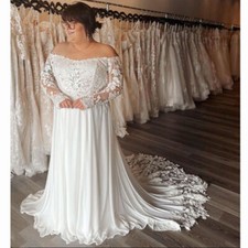 Plus Size Chiffon Wedding