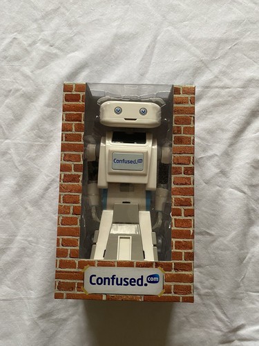 Confused com brian toy robot - confused.com,