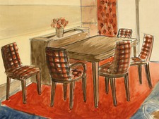 Interior Design 1950s Dining