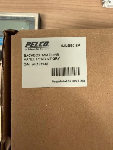 Pelco immbbo backbox - backbox, imm
