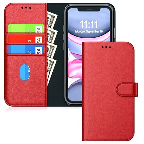 Leather wallet case for - wallet, iphone
