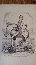 1854 ORIGINAL ANTIQUE SATIRE