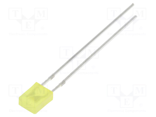 Led 2x4x5mm rectangular - 2x4x5mm,