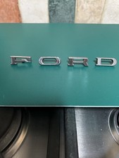 Classic Ford Bonnet Boot Badges Letters Escort / Capri / Cortina Used