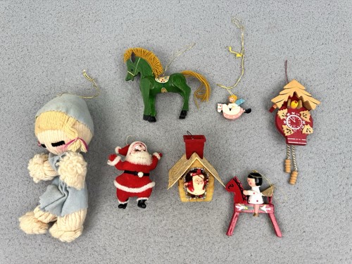 Vintage christmas ornaments - christmas,