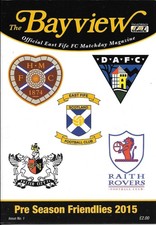 East Fife v  Hearts/