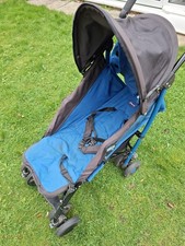 Chicco Echo Pushchair Stroller with Raincover Power Blue