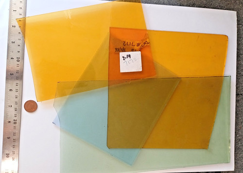 Vintage glass stained - ,