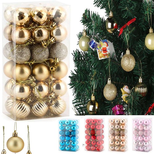 36pcs christmas balls - christmas,