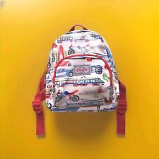 Clothes, Kid's Backpacks & Bags: Cath Kidson Oil Skin Backpack Vehicles Pattern.