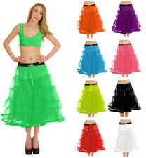26" Retro Underskirt Petticoat 50s Net Tutu Fancy Skirt Swing Vintage Rockabilly