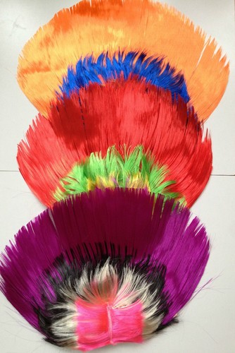 Multi color mohawk hair - multi,