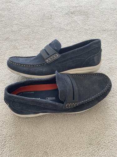 Mens rockport suede moccasin - rockport,