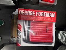 George Foreman 25040 1650W 5-Portion Grill - Red