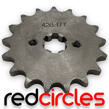 17 TOOTH 17mm 428 PIT BIKE FRONT SPROCKET fits 17T YX125 YX140 YX160 YX 140 160