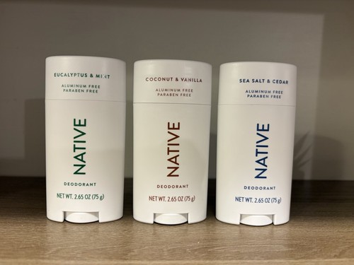 Native deodorant lot 3 - native, of