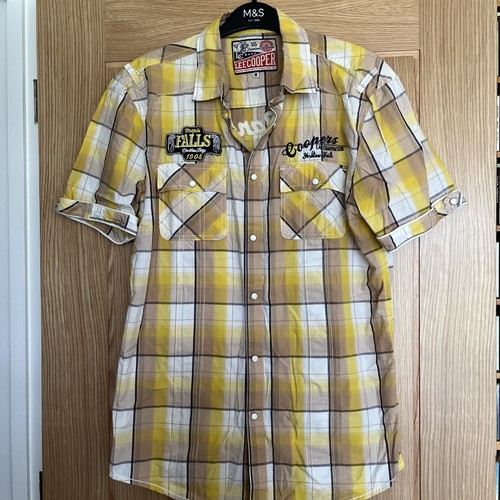 Lee cooper medium yellow - cooper, shirt