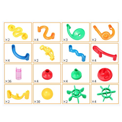 Marble run building blocks diy - blocks,