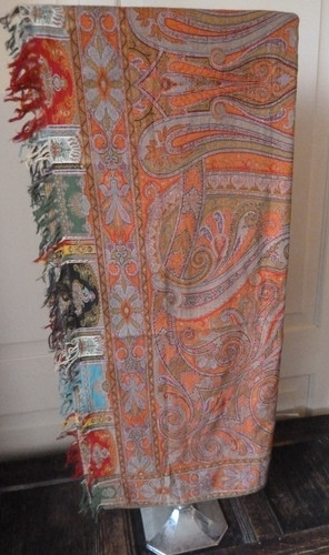 19th antique woven wool - c,