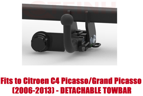 Detachable towbar for citroen - towbar,