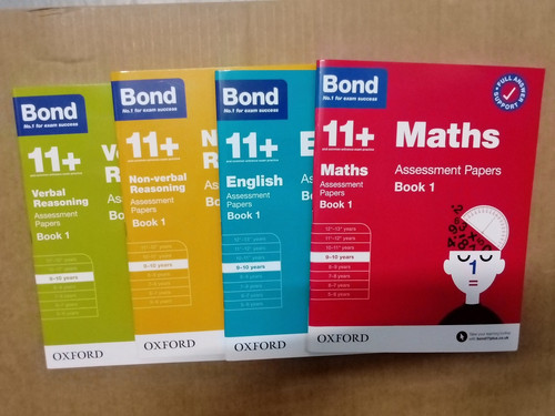 Bond maths english - 4, 11+