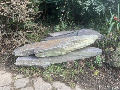 Large slate monoliths - slate,