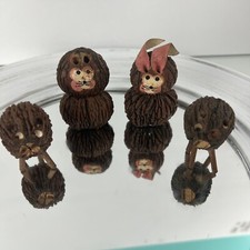 Vintage bunny & pigs salt &