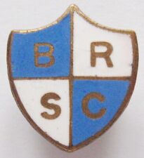BLACKBURN ROVERS - Superb Vintage Shield Style Enamel Football Pin Badge