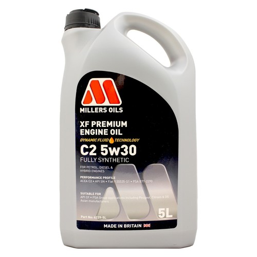 Millers oils premium - oils, xf