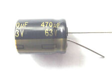 470uf 63v 105c LOW ESR Size 16mmx20mm Panasonic EEUFC1J471 Low profile 