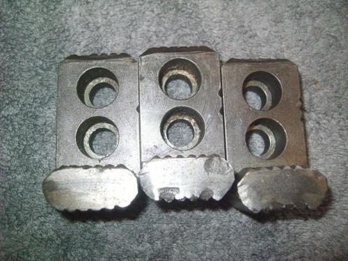 Serrated hard top jaws - , for