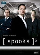 Spooks: The Complete Season 6 DVD (2008) Peter Firth cert 15 5 discs Great Value