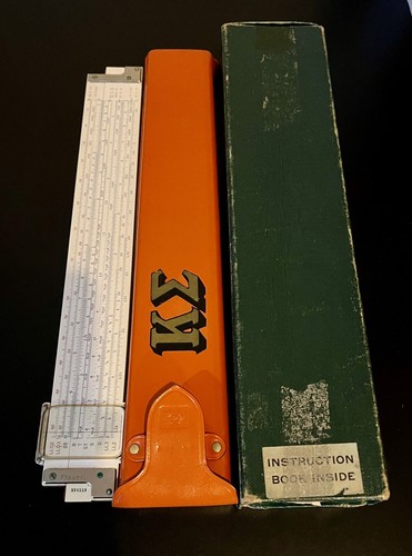 Keuffel esser slide rule - ke,