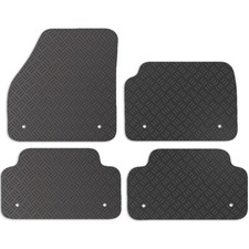 Carsio Tailored Rubber Car Mats for Jaguar E Pace 2018 to 2021 Floor