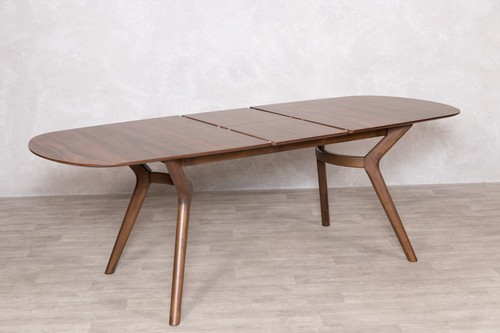 Oval extending dining table - oval,