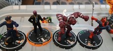 9 X Heroclix DC Includes Four Unique  Figures  And Five Cards