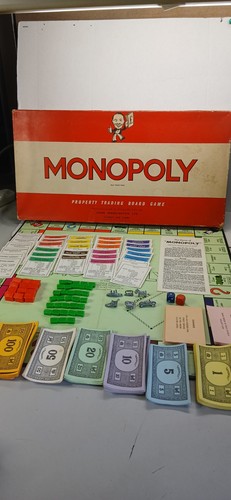Vintage original monopoly - vintage,