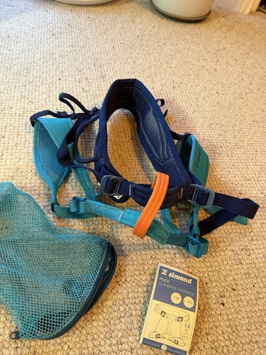 Simond rock climbing harness - climbing,