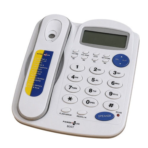 Power plus caller - id, speaker