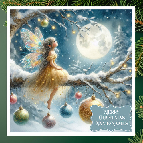 Personalised woodland fairy - personalised,