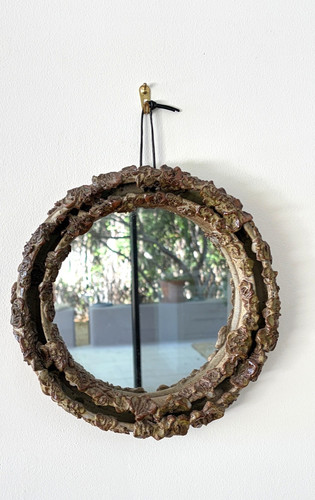Vintage studio pottery wall - pottery,