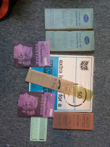 Stamp collecting accessories - stamp,