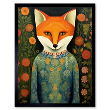 Fox Flaunting Fancy Floral