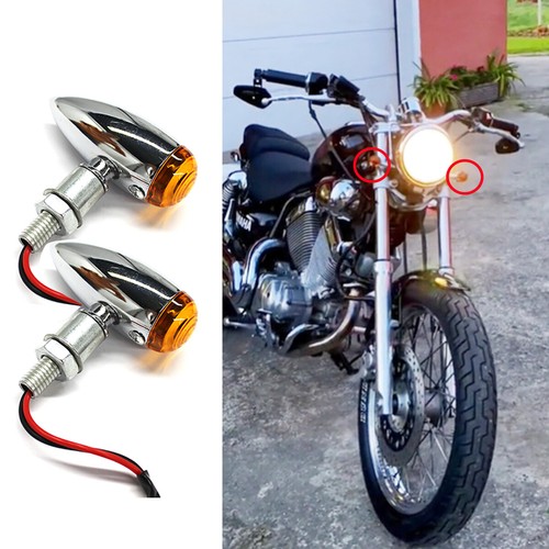 2pcs bullet turn signal mini - bullet,