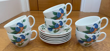 6 x WEDGWOOD PASSIONBIRD TEA
